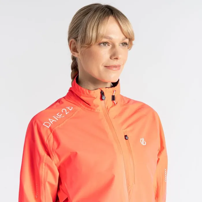 Mediant II Waterproof Jacket Neon Pink Women Dare 2b Waterproof Jackets