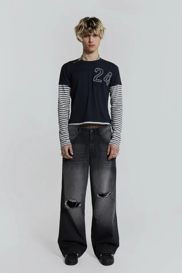 Men 24 Slayer Tee Black Jaded London TShirts