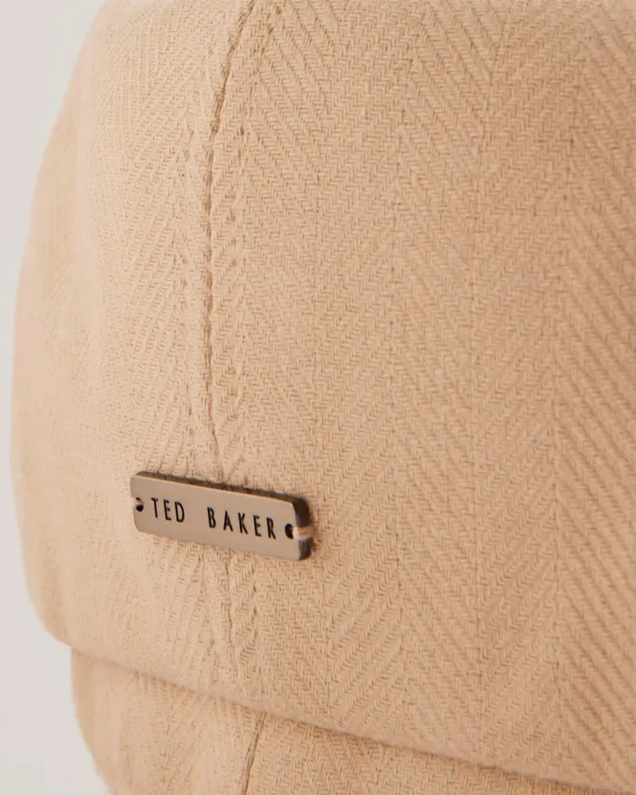 Men ALICCS 8211 Herringbone Baker Boy Hat Stone Ted Baker Hats and Caps Men ALICCS 8211 Herringbone Baker Boy Hat Stone Ted Baker Hats and Caps