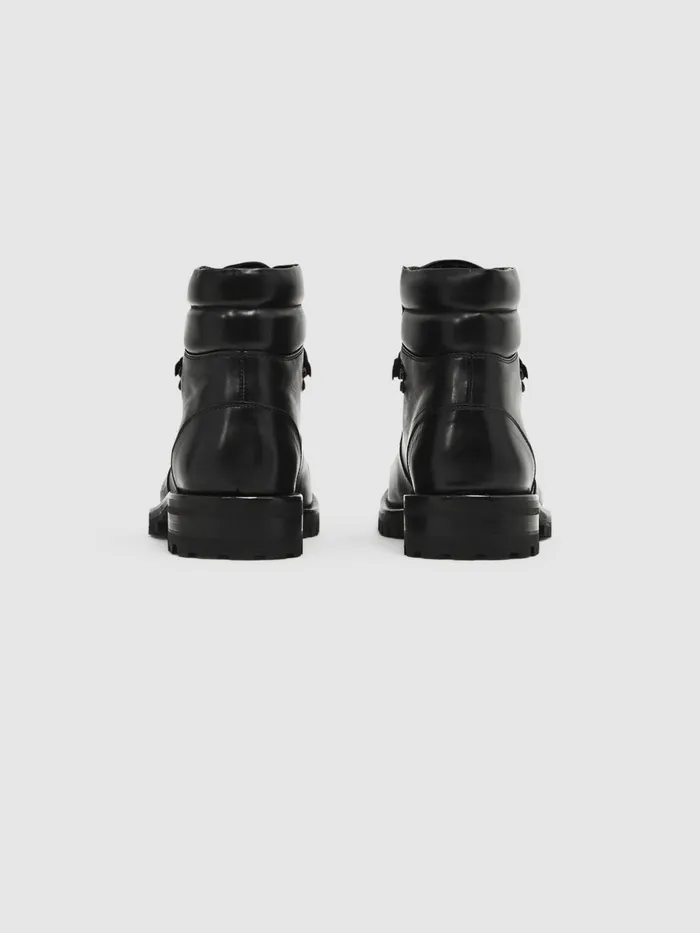 Men Amwell Boots Black Reiss Boots