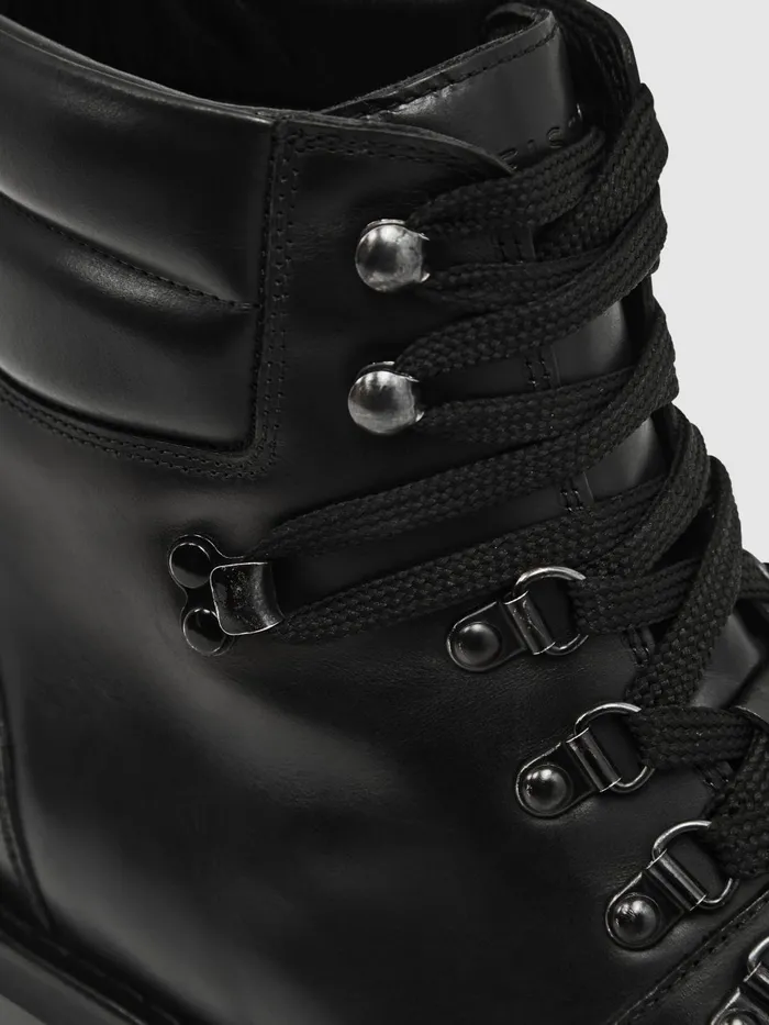 Men Amwell Boots Black Reiss Boots