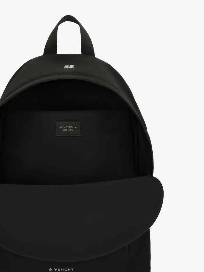 Men Backpacks Givenchy Essential U Backpack In Nylon Black