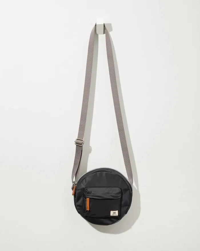 MenBeach and Home Tommy Bahama Luggage and Travel Paddington Black Crossbody Bag Black