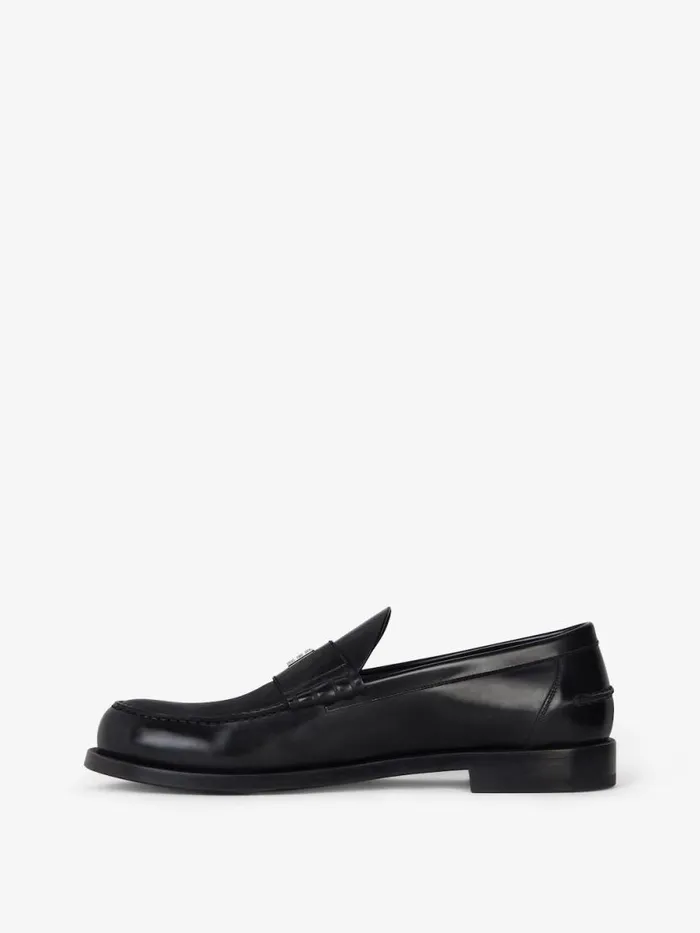 Men Boots and Loafers Givenchy Mr G Loafers In Leather Black