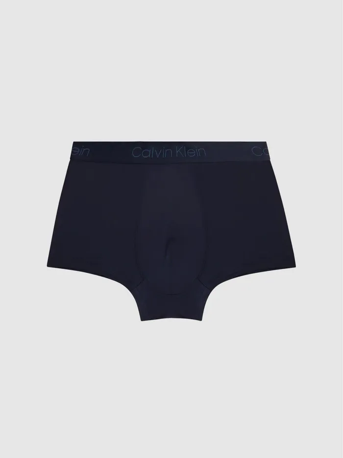 Men Calvin Klein Underwear Low Rise Trunk Blue Reiss Socks and Underwear
