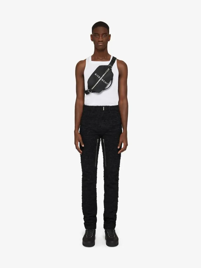 Men Crossbody Bags Givenchy GZip Bumbag In Nylon Black Men Crossbody Bags Givenchy GZip Bumbag In Nylon Black