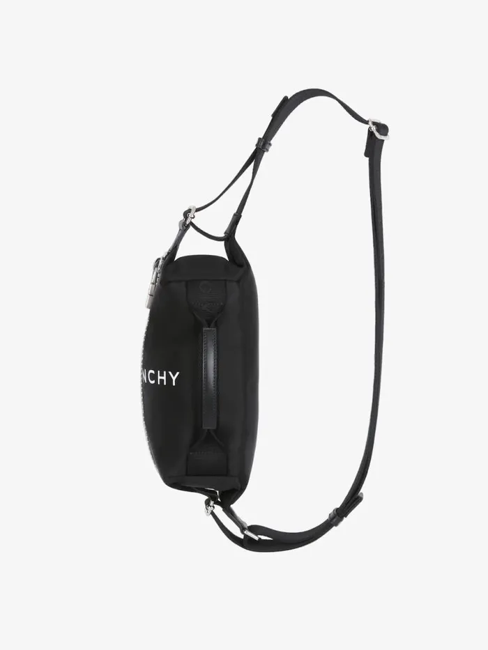 Men Crossbody Bags Givenchy GZip Bumbag In Nylon Black Men Crossbody Bags Givenchy GZip Bumbag In Nylon Black