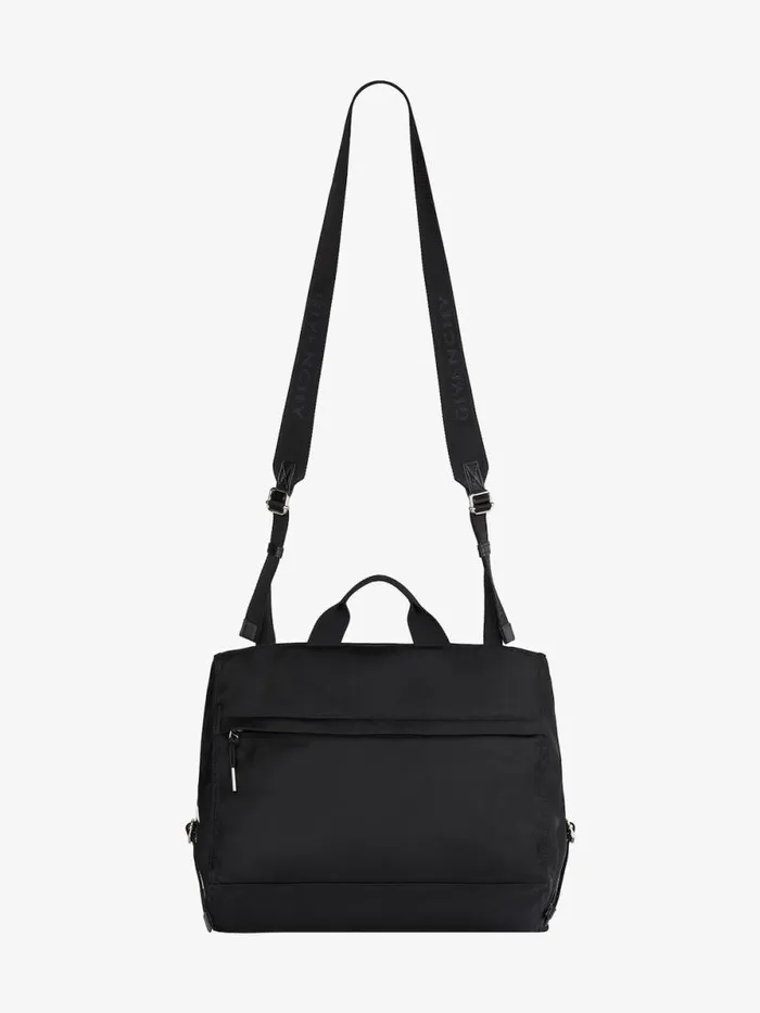 Men Crossbody Bags Givenchy Medium Pandora Bag In Nylon Blackwhite Men Crossbody Bags Givenchy Medium Pandora Bag In Nylon Blackwhite
