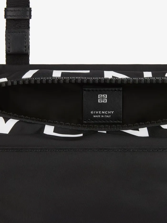 Men Crossbody Bags Givenchy Medium Pandora Bag In Nylon Blackwhite Men Crossbody Bags Givenchy Medium Pandora Bag In Nylon Blackwhite