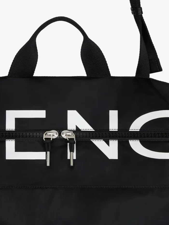 Men Crossbody Bags Givenchy Medium Pandora Bag In Nylon Blackwhite Men Crossbody Bags Givenchy Medium Pandora Bag In Nylon Blackwhite