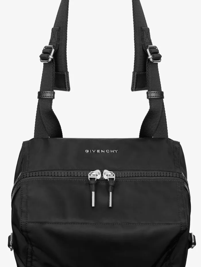 Men Crossbody Bags Givenchy Small Pandora Bag In Nylon Black