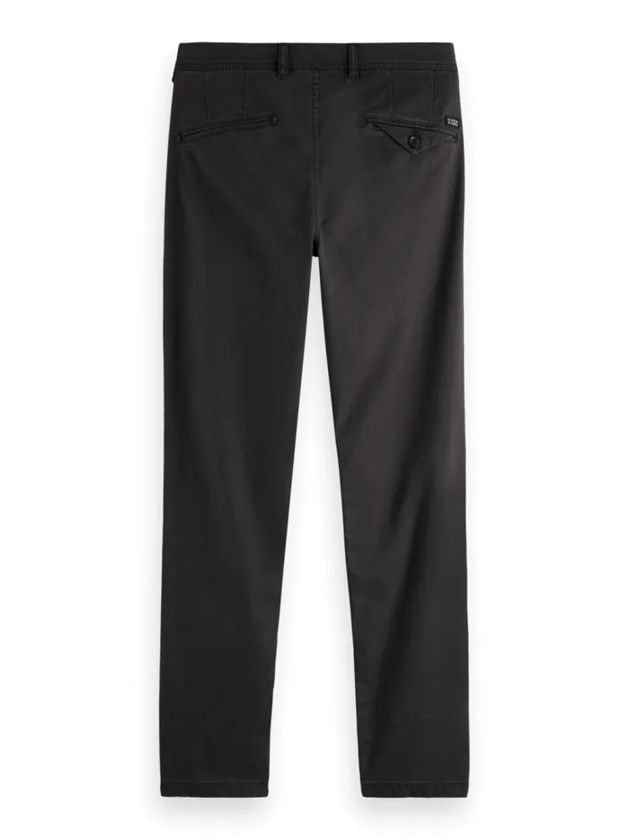 Men Essential Mott Super Slim Fit Chino Black Scotch and Soda Pants
