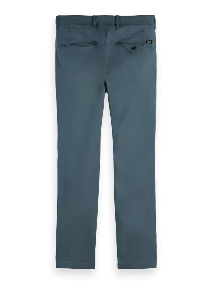 Men Essential Mott Super Slim Fit Chino Black Scotch and Soda Pants