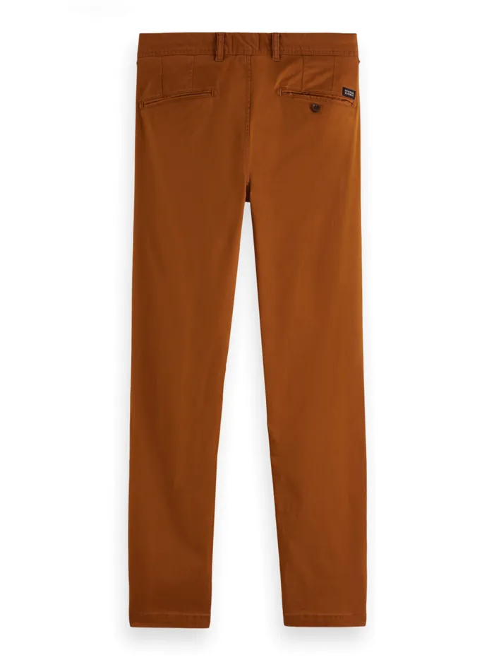 Men Essential Mott Super Slim Fit Chino Black Scotch and Soda Pants