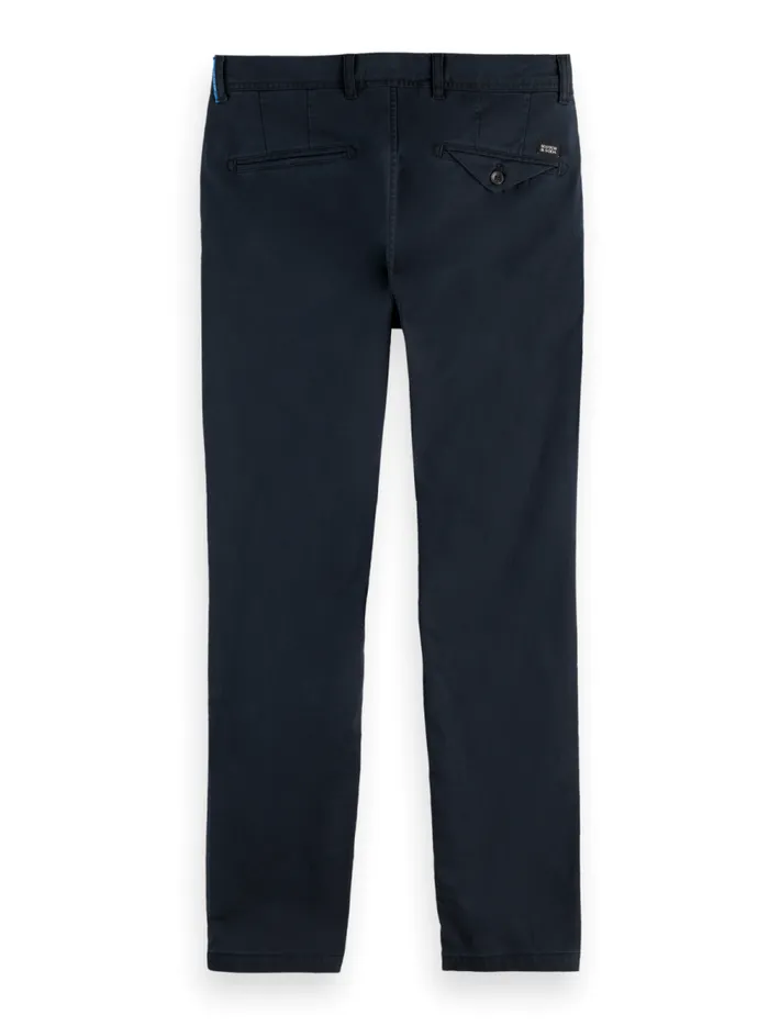 Men Essential Mott Super Slim Fit Chino Black Scotch and Soda Pants