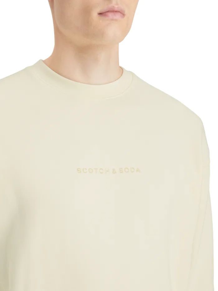 Men Essential Relaxed Fit Logo Sweatshirt Black Scotch and Soda Sweatshirts and Hoodies Men Essential Relaxed Fit Logo Sweatshirt Black Scotch and Soda Sweatshirts and Hoodies