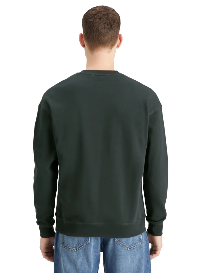 Men Essential Relaxed Fit Logo Sweatshirt Black Scotch and Soda Sweatshirts and Hoodies Men Essential Relaxed Fit Logo Sweatshirt Black Scotch and Soda Sweatshirts and Hoodies