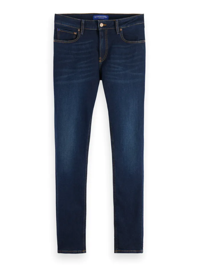 Men Essential SKIM SKINNY JEANS BEATEN BLUE Beaten Blue Scotch and Soda Essentials