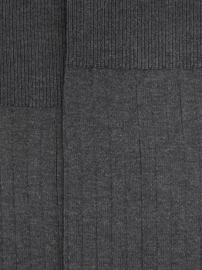 Men Fela Ribbed Socks Charcoal Reiss Socks and Underwear