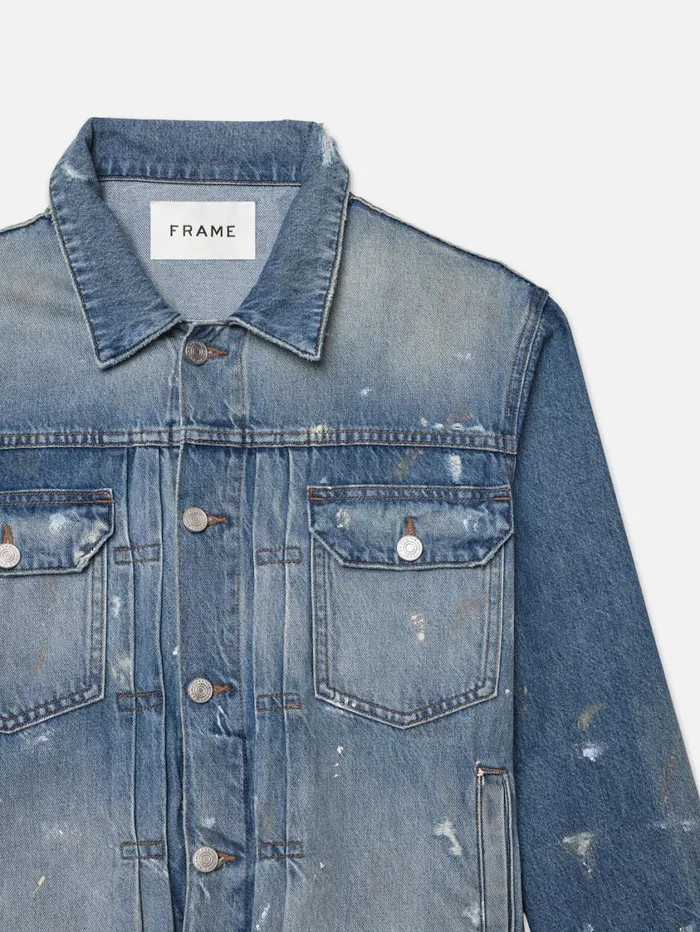 Men Jackets and Shirts FRAME Pleated Jacket 8212 Raywood Rips Men Jackets and Shirts FRAME Pleated Jacket 8212 Raywood Rips