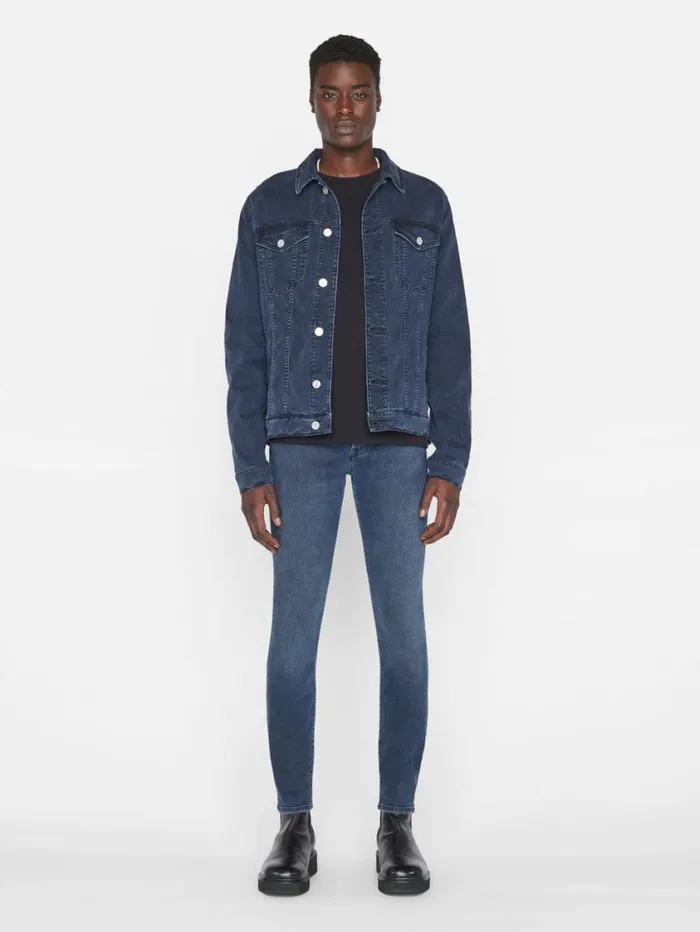 Men Jackets and Shirts FRAME Twill Heritage Jacket 8212 Washed Navy Men Jackets and Shirts FRAME Twill Heritage Jacket 8212 Washed Navy