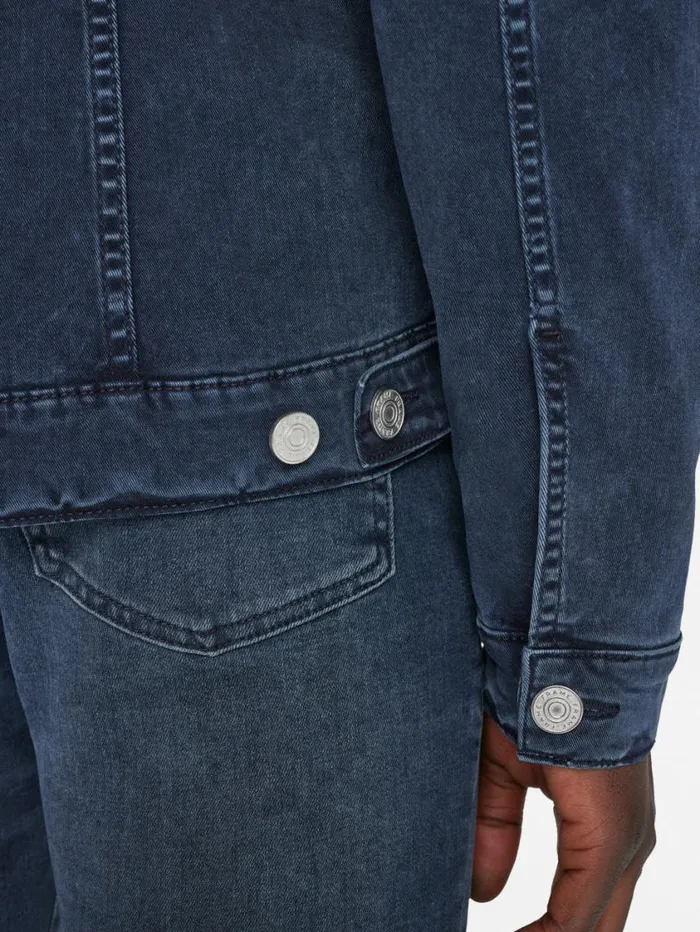 Men Jackets and Shirts FRAME Twill Heritage Jacket 8212 Washed Navy Men Jackets and Shirts FRAME Twill Heritage Jacket 8212 Washed Navy