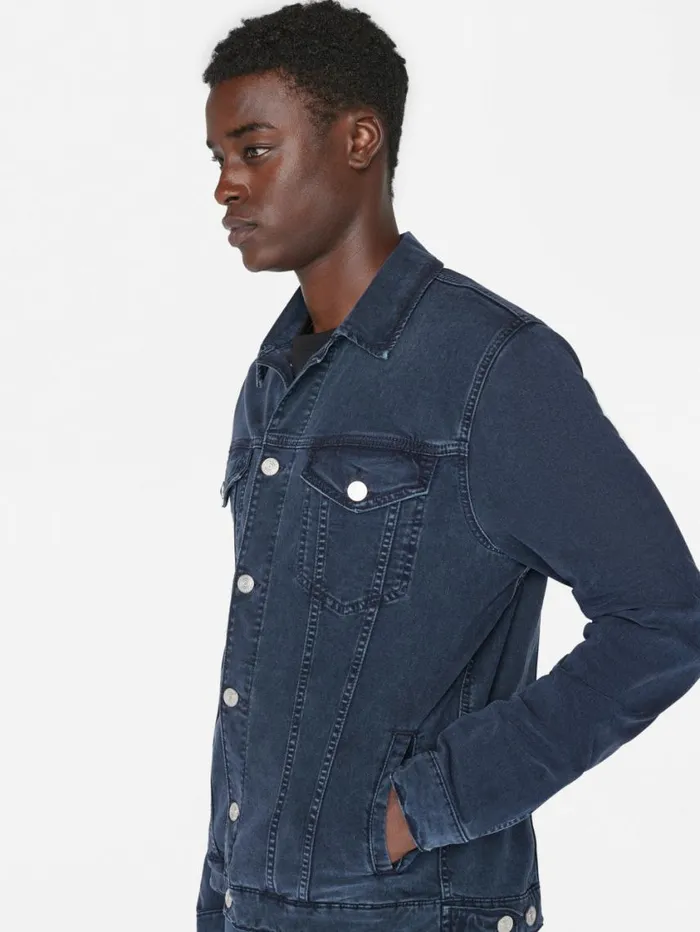 Men Jackets and Shirts FRAME Twill Heritage Jacket 8212 Washed Navy Men Jackets and Shirts FRAME Twill Heritage Jacket 8212 Washed Navy