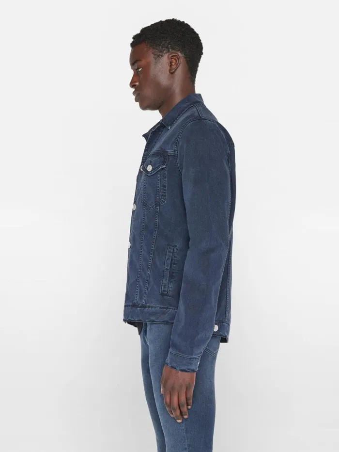 Men Jackets and Shirts FRAME Twill Heritage Jacket 8212 Washed Navy Men Jackets and Shirts FRAME Twill Heritage Jacket 8212 Washed Navy