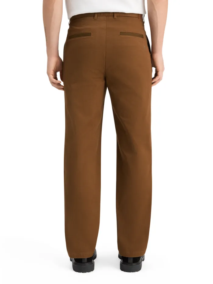 Men JOE JONAS X SCOTCH SODA STRAIGHT FIT TWILL CHINO Bison Scotch and Soda Pants