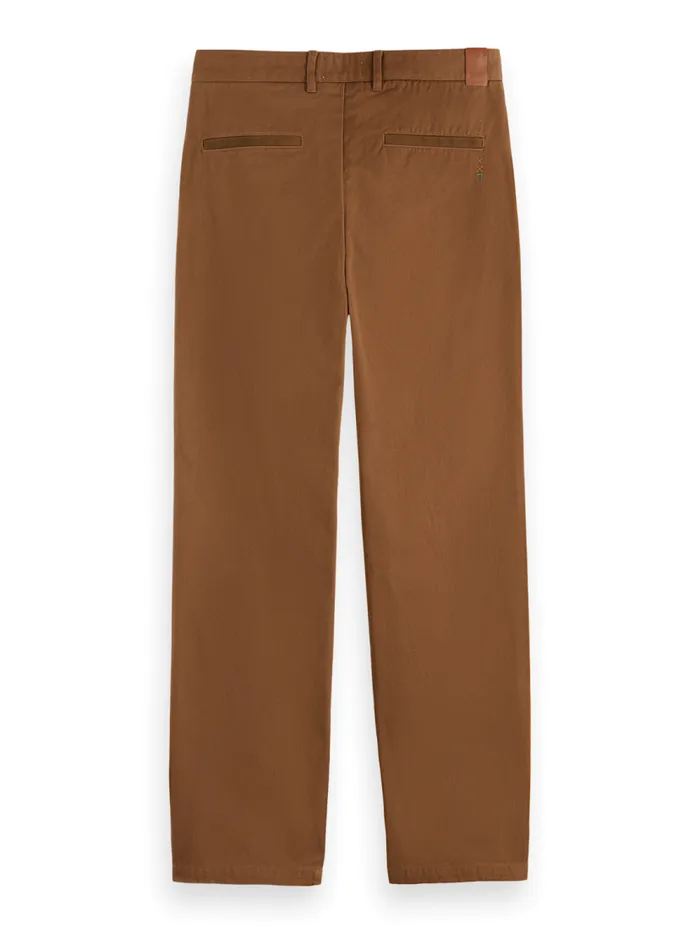 Men JOE JONAS X SCOTCH SODA STRAIGHT FIT TWILL CHINO Bison Scotch and Soda Pants