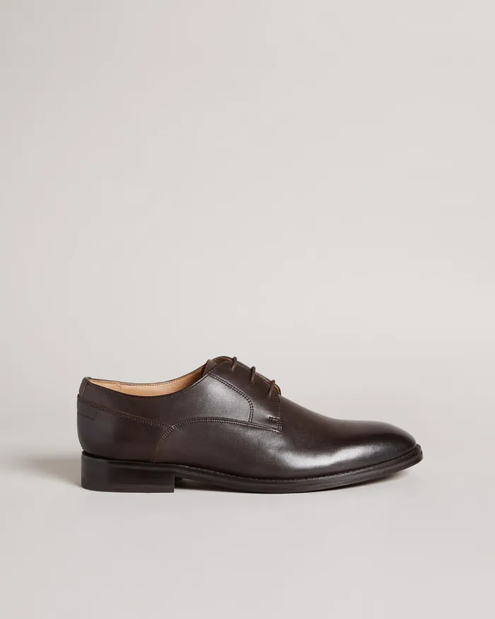 Men KAMPTEN 8211 Formal Leather Derby Shoes Brown Ted Baker Formal Shoes