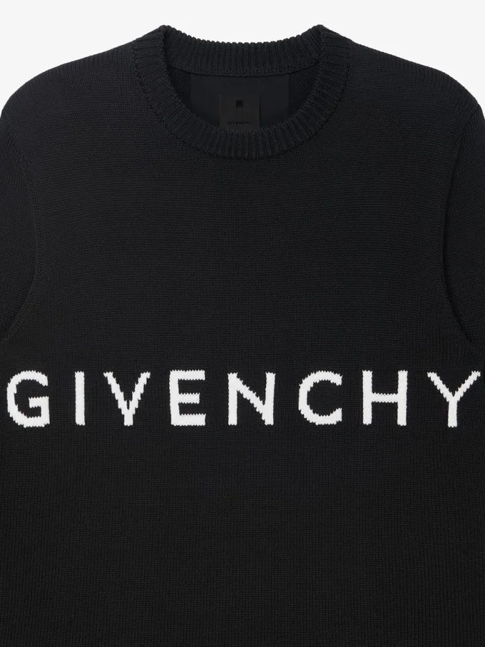 Men Knitwear Givenchy GIVENCHY 4G Sweater In Knit Black
