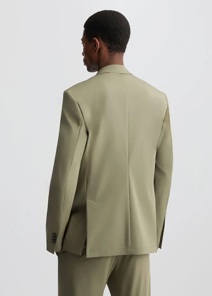 Men Liujo Jackets and Waistcoats Blazer Olive Green