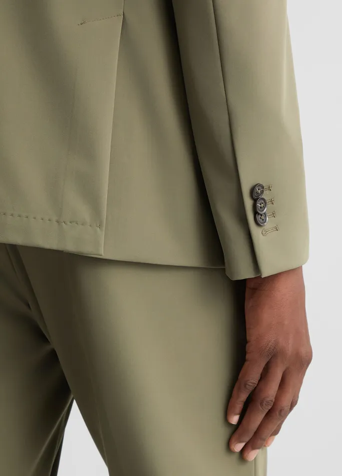 Men Liujo Jackets and Waistcoats Blazer Olive Green