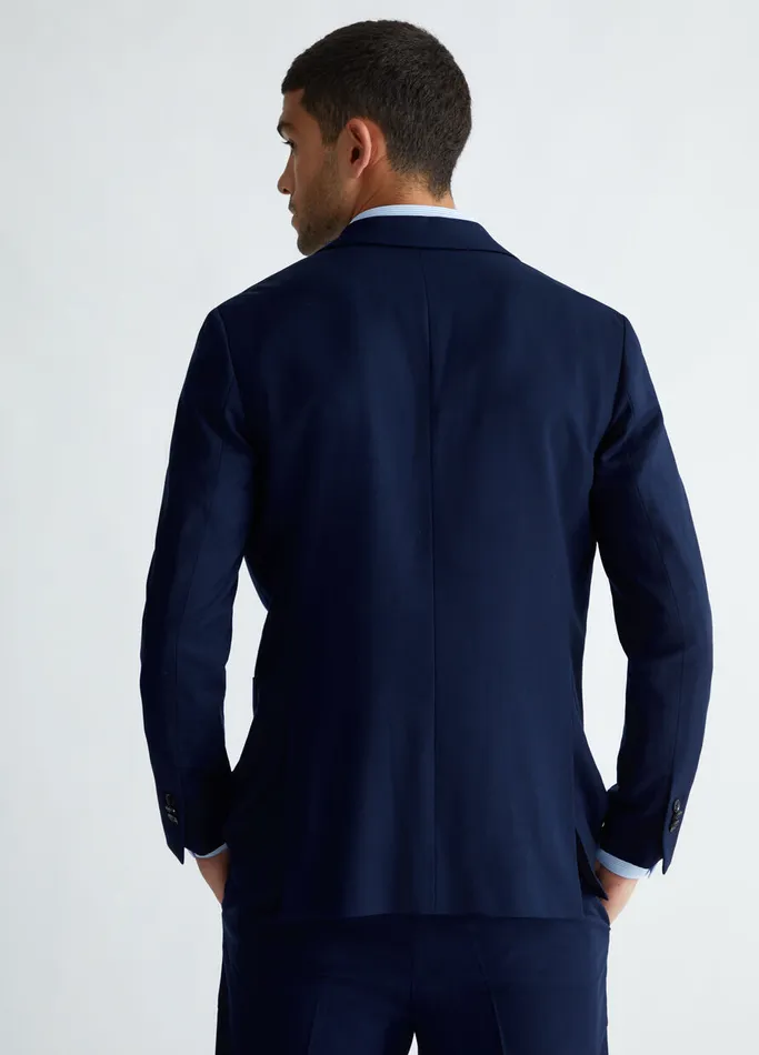 Men Liujo Jackets and Waistcoats Stylish Jacket Dark Blue