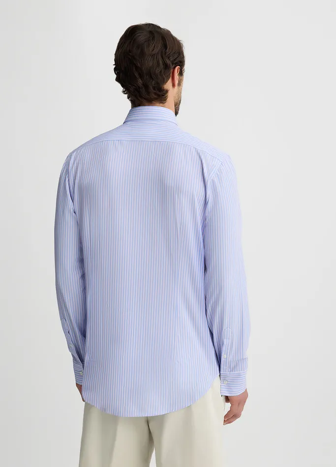 Men Liujo Shirts Striped Shirt Light Blue