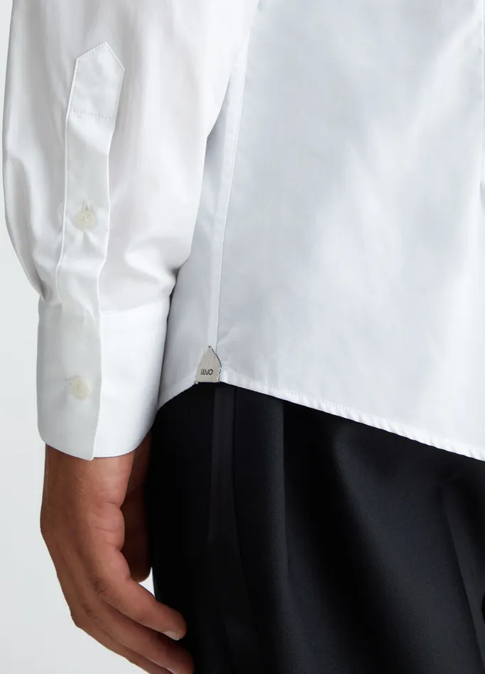 Men Liujo Shirts Stylish Shirt White