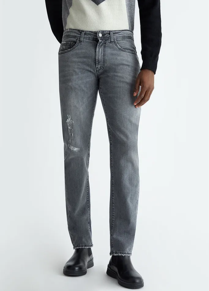 Men Liujo SlimFit Jeans Grey Denim