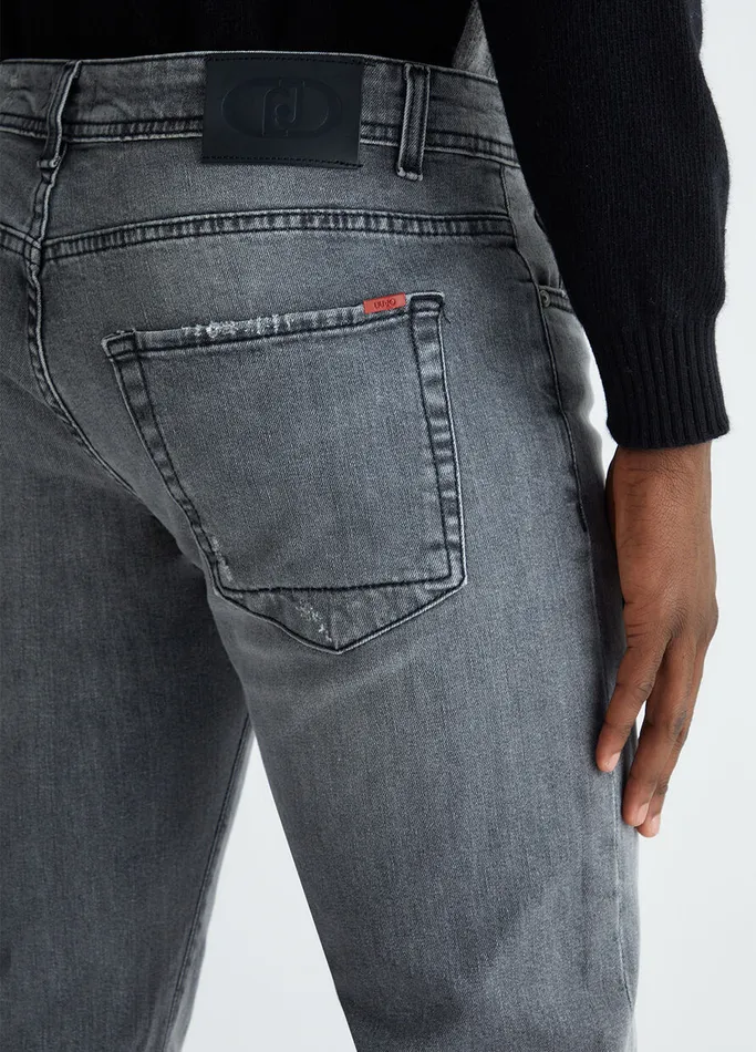 Men Liujo SlimFit Jeans Grey Denim