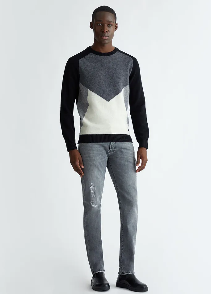 Men Liujo SlimFit Jeans Grey Denim