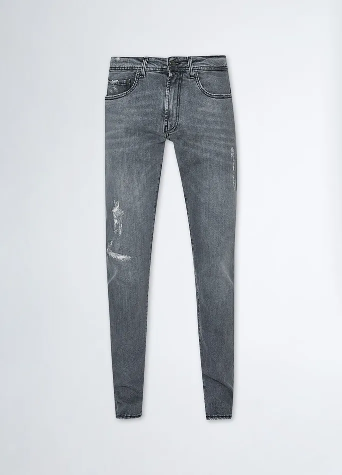 Men Liujo SlimFit Jeans Grey Denim