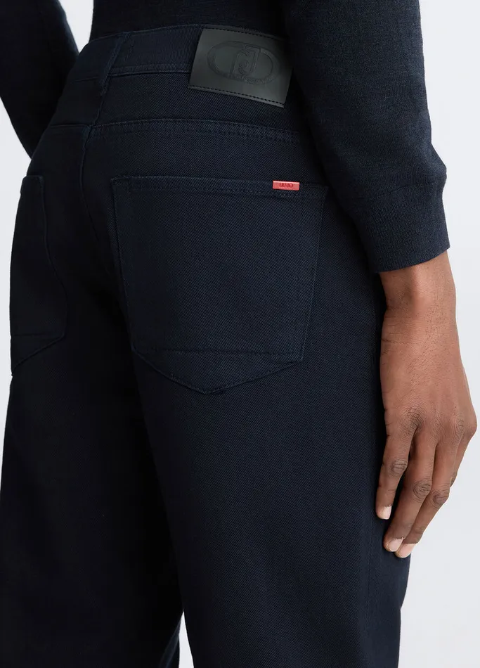 Men Liujo Trousers Blue Trousers