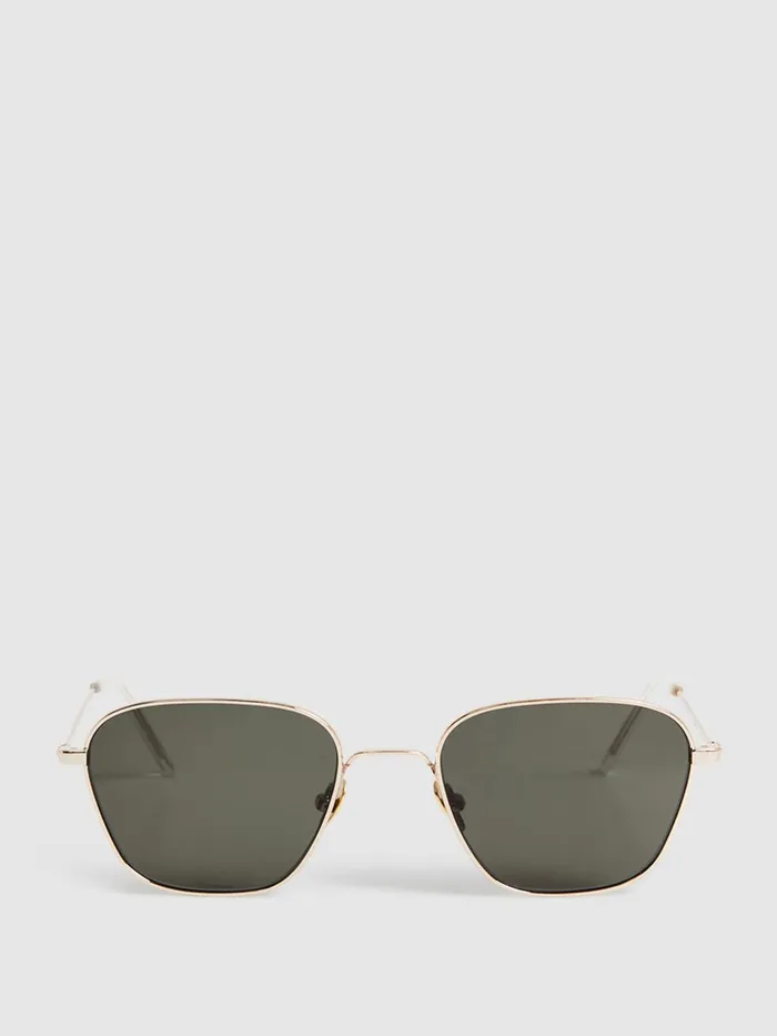 Men Otis Monokel Eyewear Squared Sunglasses Black Reiss Sunglasses