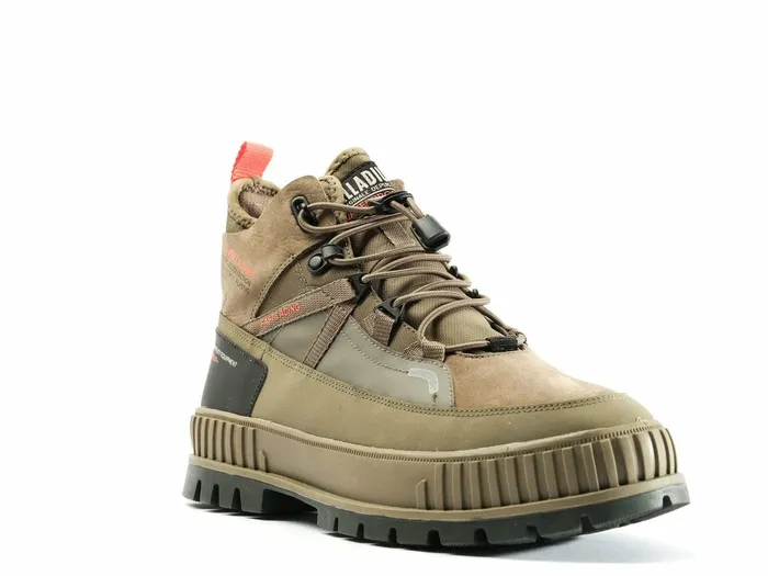Men Palladium Boots Pallashock Travel Wp Dusky Green