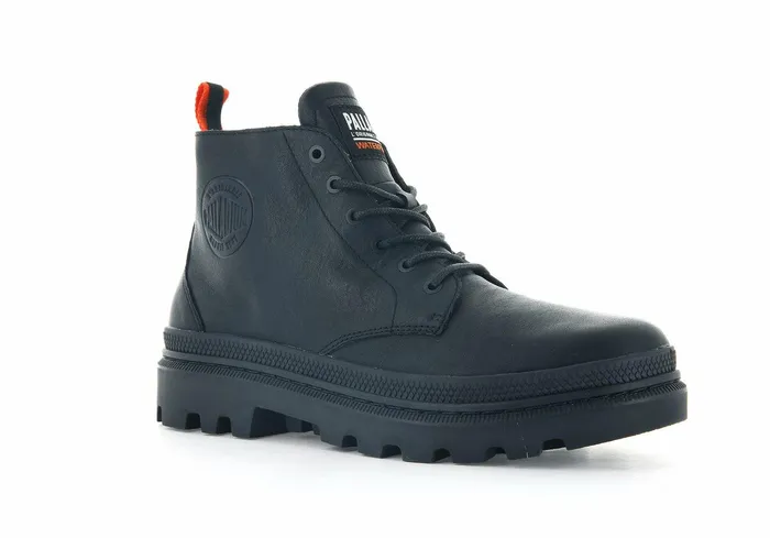 Men Palladium Boots Pallatrooper Hi2 Blackblack