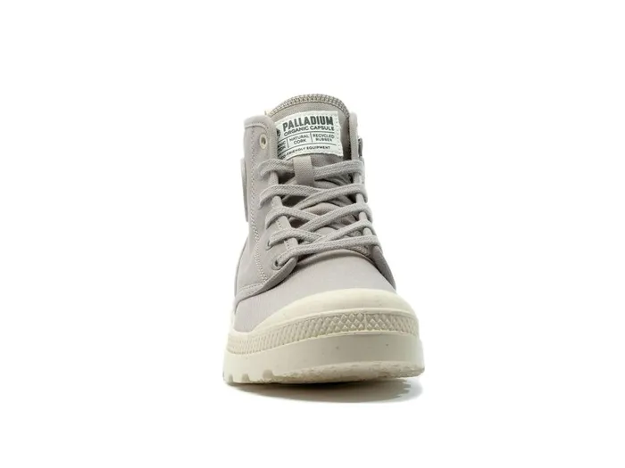 Men Palladium Boots Pampa Hi Zip Organic Grey Berry