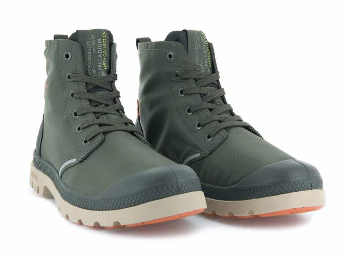 Men Palladium Boots Pampa Lite Recycle Wp Olive Nightbeluga