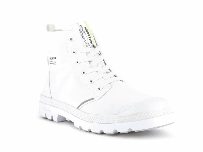Men Palladium Boots Pampa Lite Recycle Wp White