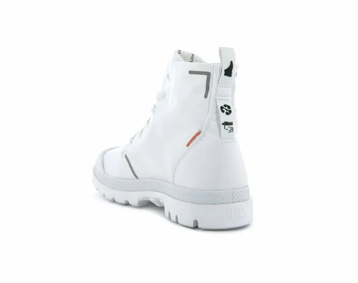 Men Palladium Boots Pampa Lite Recycle Wp White