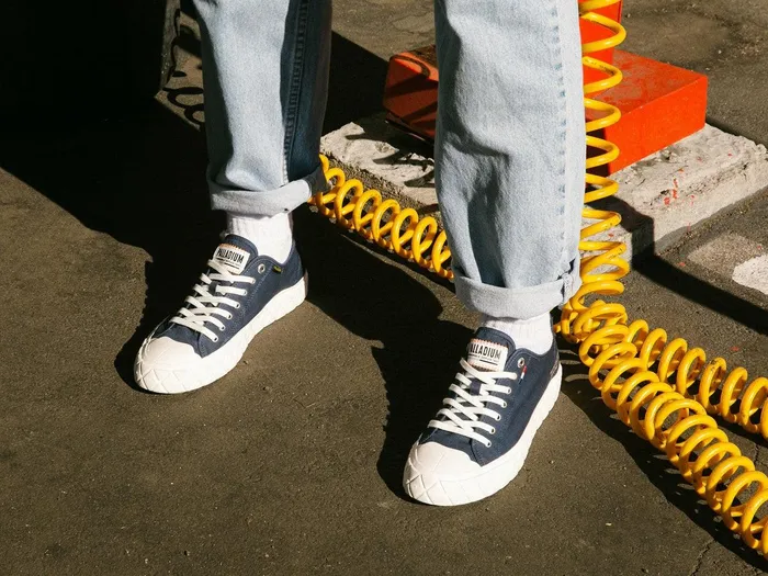 Men Palladium Sneakers Palla Ace Canvas Mood Indigo